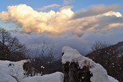 95 Dal Passo di Grialeggio in discesa alle Foppelle nella luce e nei colori del tramonto